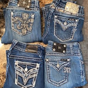 Miss me jeans and vigoss jean